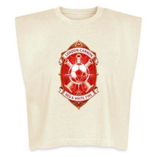 Red London Cannon T Shirt,Football City Pride Gift - Washed Women´s Muscle Tank Top