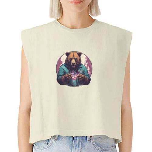 Magical Bear - Washed Women´s Muscle Tank Top