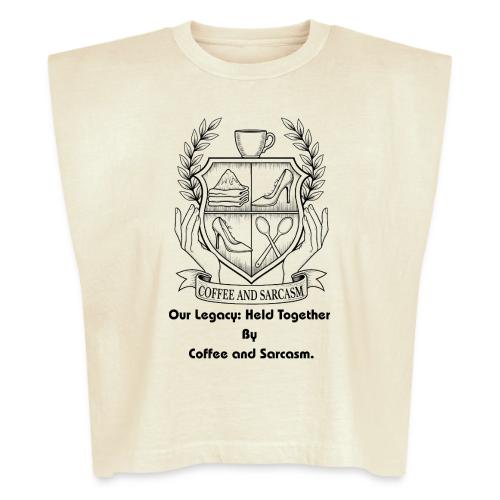 Sarcastic Mom T-Shirt, Mug - Washed Women´s Muscle Tank Top