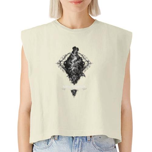 Wilted Rose Turning | Some sorrows don't echo back - Washed Women´s Muscle Tank Top
