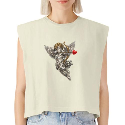 Metallic Cupid - Washed Women´s Muscle Tank Top