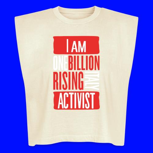 One Billion Rising Italy - Washed Women´s Muscle Tank Top