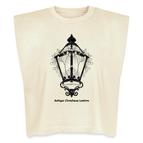 Antique Christmas Lantern T-Shirt - Washed Women´s Muscle Tank Top