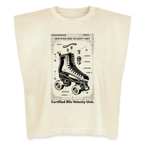 Retro Roller Skate T-Shirt - Washed Women´s Muscle Tank Top