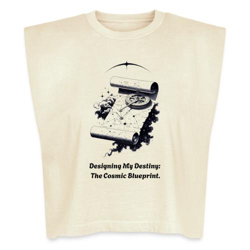 Cosmic Blueprint T-Shirt - Washed Women´s Muscle Tank Top