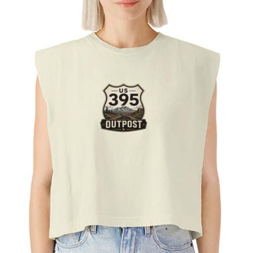 395 Outpost Shield - Washed Women´s Muscle Tank Top
