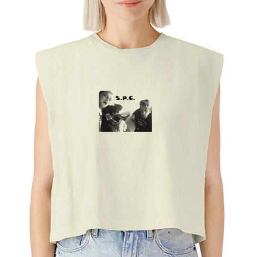 D N BW 2 - Washed Women´s Muscle Tank Top