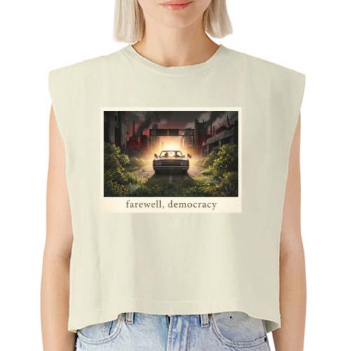 Farewell, Democracy - Washed Women´s Muscle Tank Top