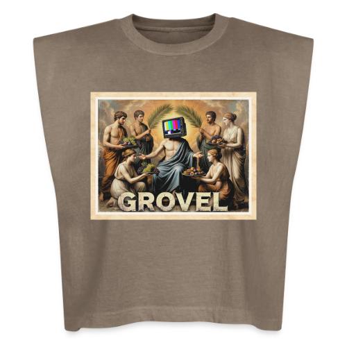 Grovel (on light) - Washed Women´s Muscle Tank Top