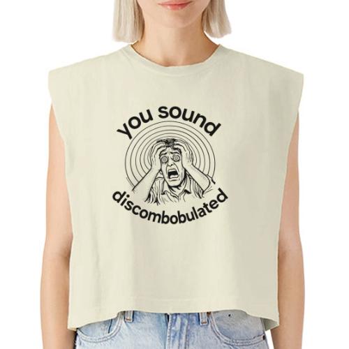 You Sound Discombobulated - Washed Women´s Muscle Tank Top