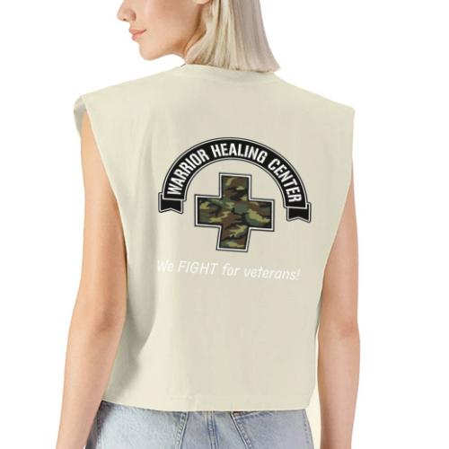 FIGHT2b - Washed Women´s Muscle Tank Top