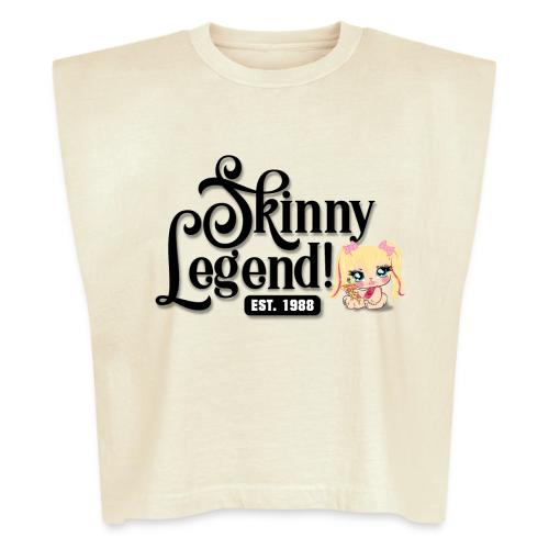 Skinny Legend_onwhite - Washed Women´s Muscle Tank Top