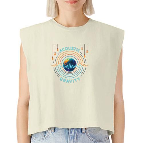 Acoustic Gravity Earth - Washed Women´s Muscle Tank Top