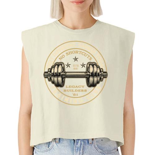 Legacy Builders 81 Training Club - Washed Women´s Muscle Tank Top