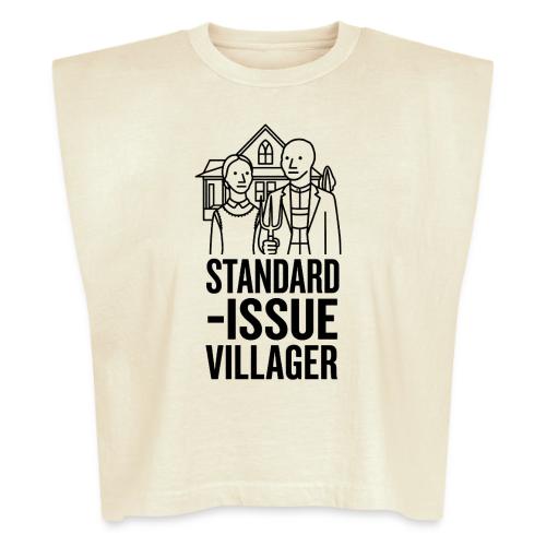 Standard-Issue Villagers (Black on Light) - Washed Women´s Muscle Tank Top