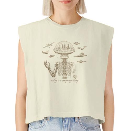 Reality is a Conspiracy Theory - Washed Women´s Muscle Tank Top