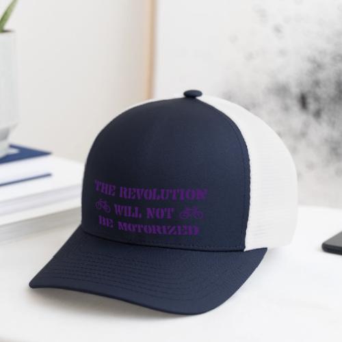 The Revolution Will Not Be Motorized - Flexfit Fitted Baseball Cap