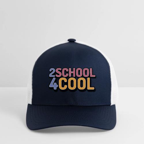 2 School 4 Cool - Flexfit Fitted Baseball Cap
