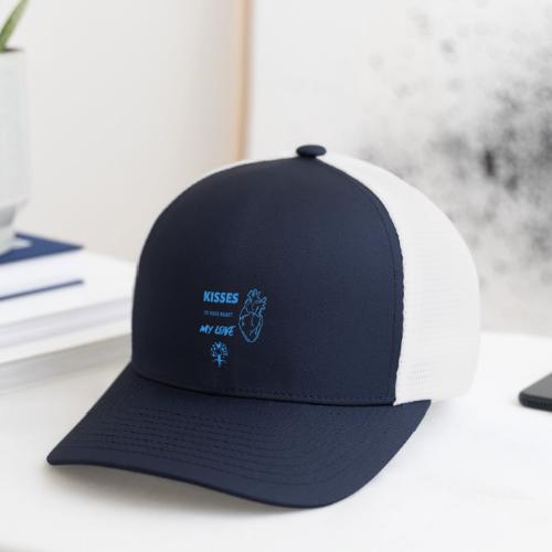 Kisses To Your Heart - Flexfit Fitted Baseball Cap