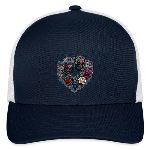 Eternal Bloom Embrace T-Shirt - Flexfit Fitted Baseball Cap