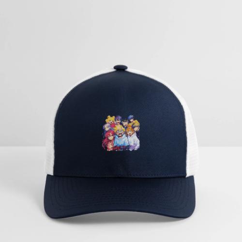 Thrill Rush Anime Squad Streetwear - Flexfit Fitted Baseball Cap