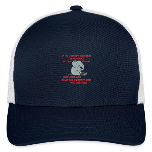 Elephant in the Room Meme - Flexfit Fitted Baseball Cap