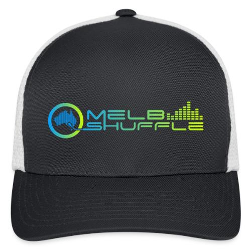 Melbshuffle Gradient Logo - Flexfit Fitted Baseball Cap