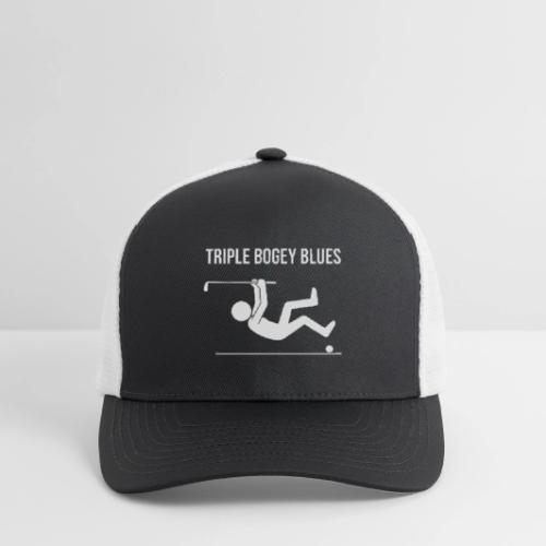 Triple Bogey Blues Bad Golfer Quote - Flexfit Fitted Baseball Cap