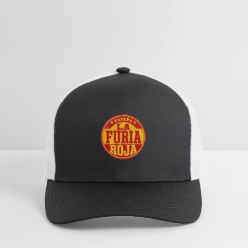 Spain Soccer Watch Party Shirt — La Furia Roja - Flexfit Fitted Baseball Cap