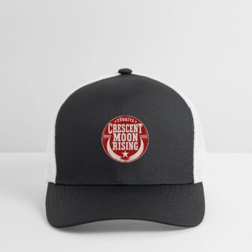 Turkiye Watch Party Shirt — Crescent Moon - Flexfit Fitted Baseball Cap