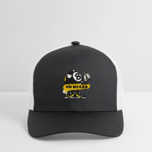 No Rules 8 Ball - Flexfit Fitted Baseball Cap