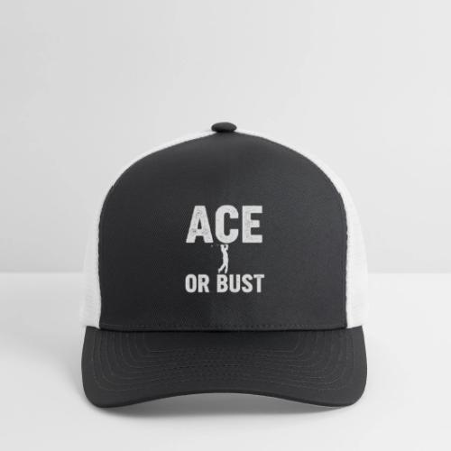 ACE OR BUST - Golf Gag Gift Tee for Men - Flexfit Fitted Baseball Cap