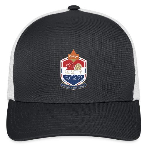 Netherlands Lion Crest T-Shirt, Dutch Badge Gift - Flexfit Fitted Baseball Cap