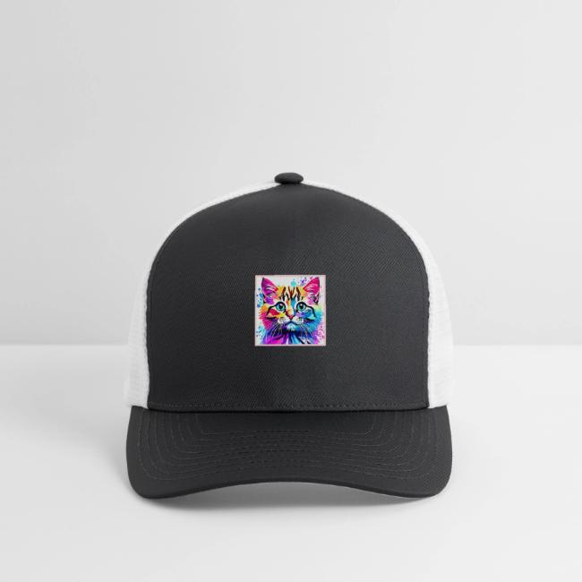 Vivid Kitty Vibes Design