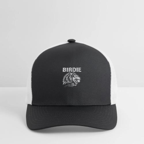 BIRDIE - Wolf Golf Gift Tee for Men - Flexfit Fitted Baseball Cap
