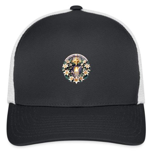 Easter The Tomb Is Empty T Shirt, Christian Gift - Flexfit Fitted Baseball Cap