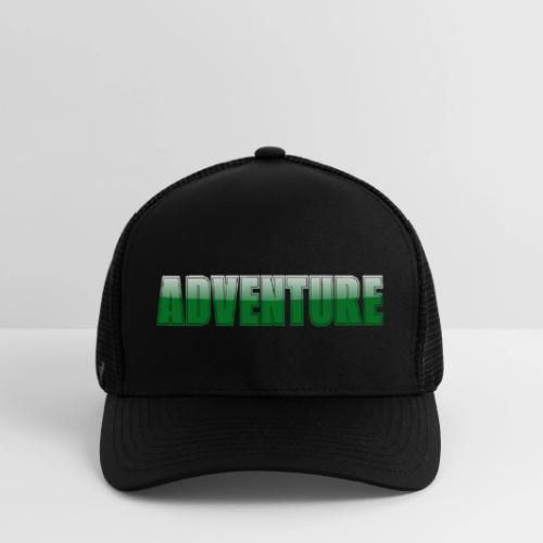Adventure Typography Design for Apparel - Flexfit Fitted Baseball Cap