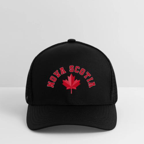Nova Scotia with maple leaf - Flexfit Fitted Baseball Cap