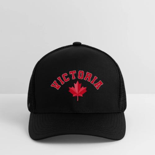 Victoria with maple leaf - Flexfit Fitted Baseball Cap
