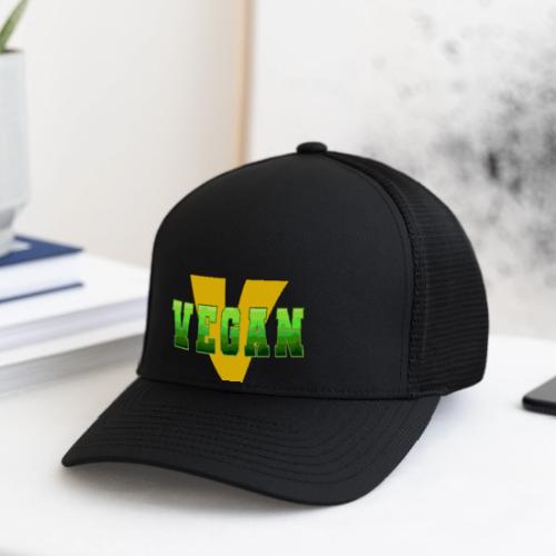 Vegan Energy V - Flexfit Fitted Baseball Cap