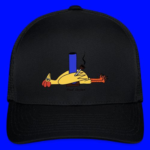 fried chicken - Flexfit Fitted Baseball Cap