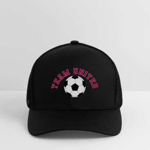 Team United Soccer Ball Sports Design - Flexfit Fitted Baseball Cap