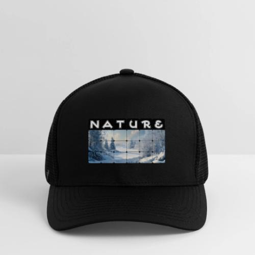 Nature: Frozen Horizon - Flexfit Fitted Baseball Cap