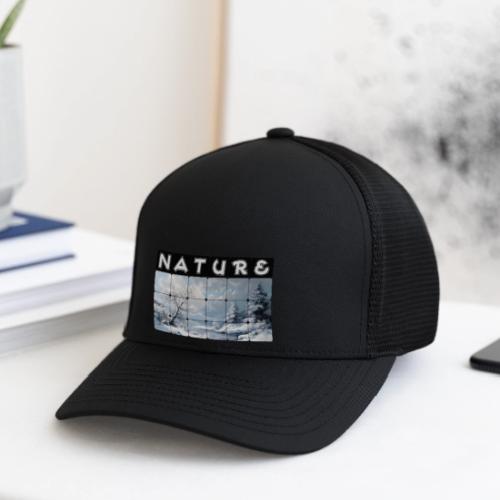 Nature: Winter Embrace - Flexfit Fitted Baseball Cap