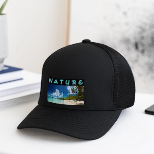 Nature: Island Bliss - Flexfit Fitted Baseball Cap