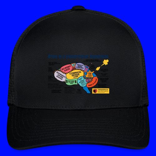 Brain of a Conservative Republican - Flexfit Fitted Baseball Cap