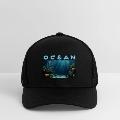 Ocean: Rainbow Reef Life - Flexfit Fitted Baseball Cap