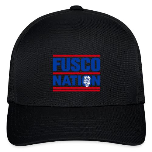 Fusco Nation with Mic (250th Show Commemorative) - Flexfit Fitted Baseball Cap