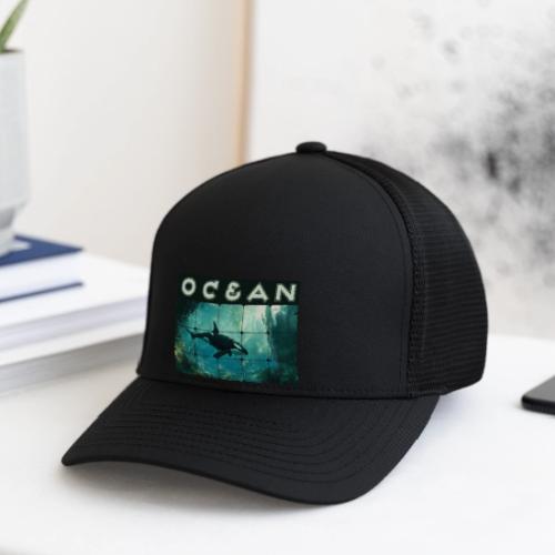 Ocean: Silent Hunter - Flexfit Fitted Baseball Cap