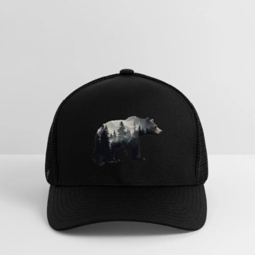 Forest Within the Bear - Flexfit Fitted Baseball Cap